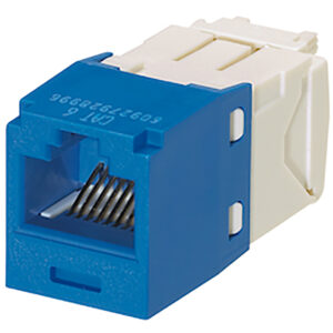 PANDUIT  NK688MBU NetKey® Category 6 UTP RJ45 Punchdown  Keystone Jack Module