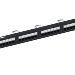 COMMSCOPE 760162800 | UNP-6A-DM-1U-24 Unshielded Distribution Module  Panel, Cat 6A, 1U, 24 port, Black