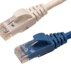 CORNING MCAVUE-D1002-A005-V0  Everon® Copper Datacom Class E  Patch Cord, 2xRJ45, Cat.6, U/UTP  LSZH AWG 28, 0.5 m,1m,3m,5m