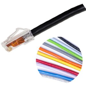 Commscope BPC3312-02F001 | GigaSPEED XL GS8E Stranded Cordage Modular Patch Cord (Pack of 10) | Jacket Color