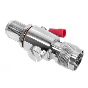 0-6G N Female to N Female Bulkhead Rf Coaxial Connector Surge Protector Arrester