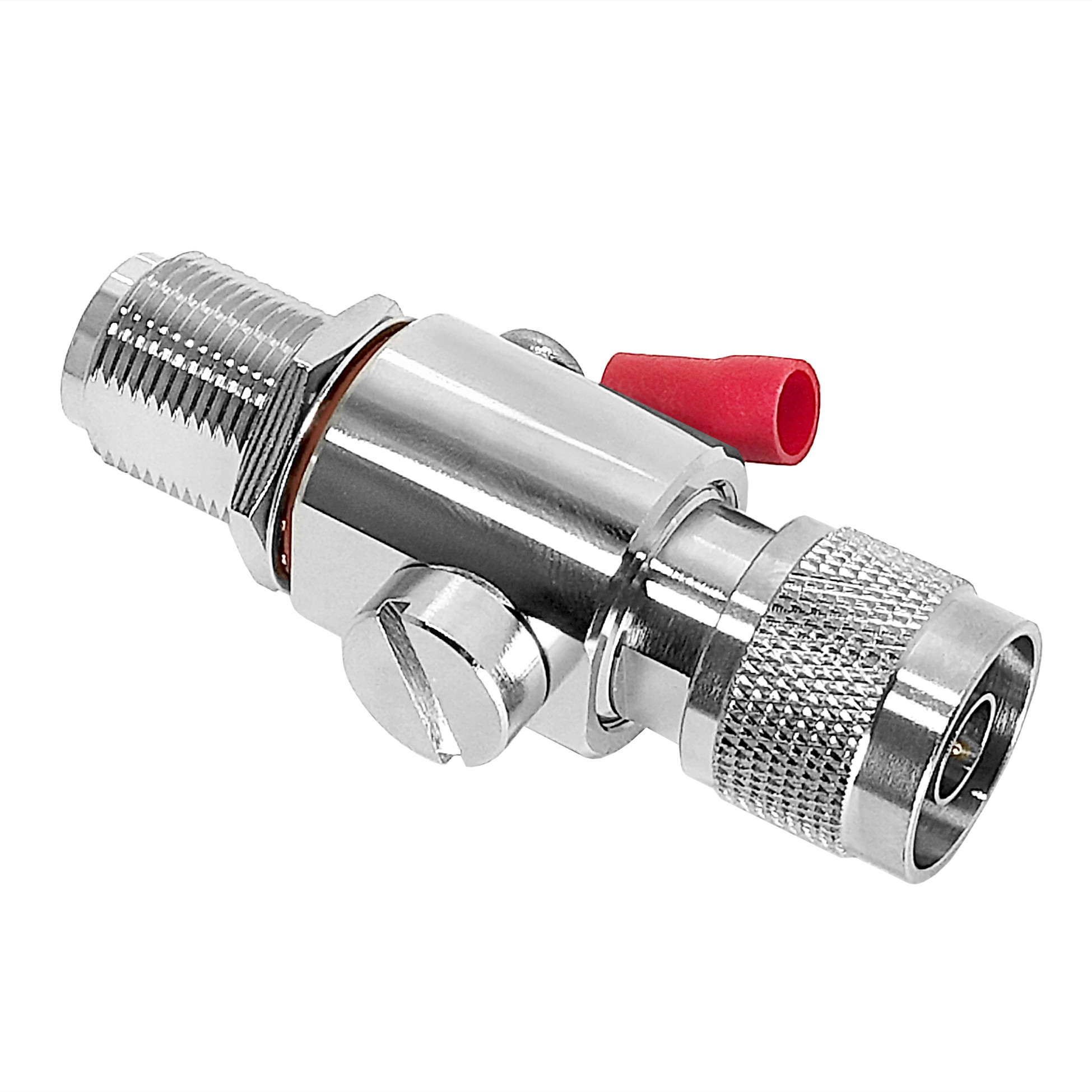 0-6G N Female to N Female Bulkhead Rf Coaxial Connector Surge Protector Arrester