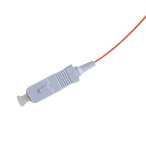 0.9mm 1 Core Single Mode Optical Fiber Tail Fiber Patch Cables SC/APC Fiber Optic Pigtail