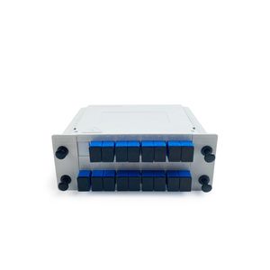 1X16 SC/UPC Fiber Optic PLC Splitter Cassette Type