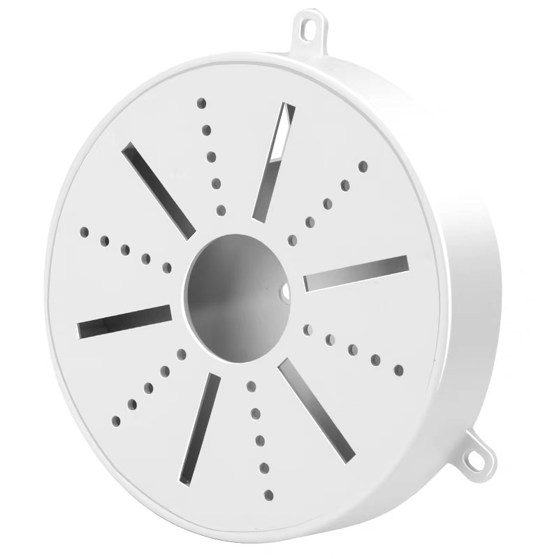 1 CCTV Dome Camera Base Connecting Plate and Cctv Bracket Dome Junction Box for Pole and Plastic Junction Box to Hide Cable