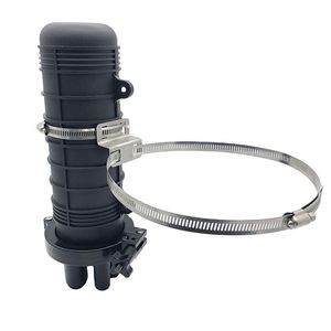 1 In 3 Out Heat Shrinkable Sealing 24 48 Core Fiber Optic Closure FTTH Dome Type Vertical Fiber Optic Splice Joint Box