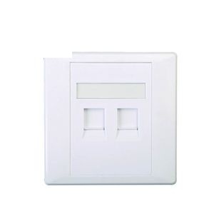 120x80mm 3 Port Cat5e/Cat6 RJ45 Faceplate