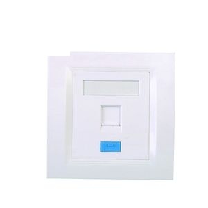 1 Port RJ45 Keystone Jack Faceplate