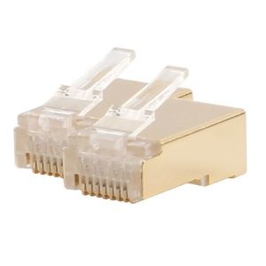 Cat5e Cat6 Cat6A Shielded RJ45 Connector