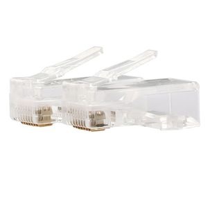 Cat5e Cat6 Shielded Gold Plated RJ45 Connector