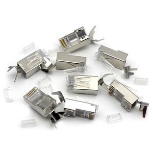 Cat7 Shielded Gold Plated RJ45 Connector