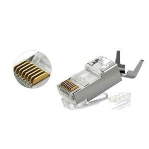 Cat6 Cat6A Cat7 Gold Plated RJ45 Connector