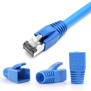 RJ45 Modular Plug Cover Big OD8.0MM Patch Cord FTP STP Connectors Boots