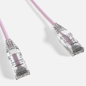 Cat6A UTP Patch Cord Snagless Clear Boot Design