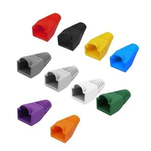 Rubber Cable RJ45 Cat6 Cat5e UTP Patch Cord Connector Plug Cover Boot