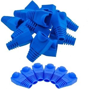 Ethernet Cable Cat6A Cat5e UTP RJ45 Strain Relief PVC Plug Boot