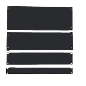 1U 19 Inch Blind Panel Cable Manager