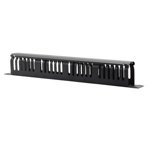1U 24-Slot Metal Cable Organizer