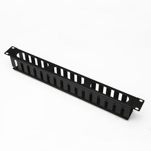 1U 16-Slot Metal Cable Organizer
