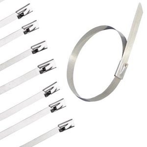 Strong Stainless Steel Bundle Grade Metal Cable Ties Wraps