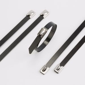 Epoxy Coated Stainless Steel Ball Lock Cable Tie