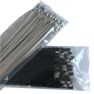 Adjustable Plastic Covered PVC Coated Stainless Steel Cable Tie