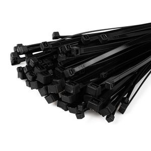 Black UV Nylon Cable Zip Tie