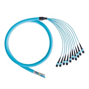MTP/MPO Female/Male OM3 Fiber Optic Patch Cord Jumper