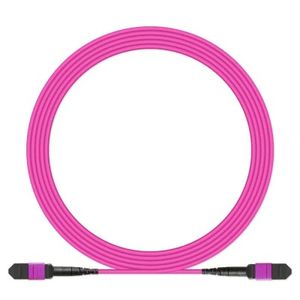 LC/UPC 12 Fibers OM4 (OM3) Multi Mode Breakout Cable Patch Cord