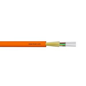 2 4 6 8 10 12 Core Indoor Single Mode GJFJV Fiber Optic Cable