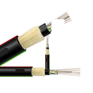 120m Span ADSS Fiber Optic Cable With Single Jacket