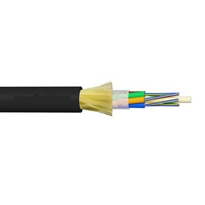 Outdoor Aerial Non-metallic G652D ADSS 24 Core Fiber Optic Cable