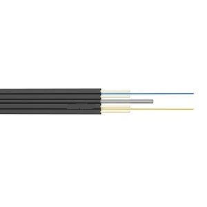 2 Cores FTTH Drop Cable Outdoor /indoor Fiber Optic Cable