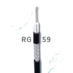 Coaxial Cable RG59 For CCTV Cable With Rohs &ce&ul&cpr
