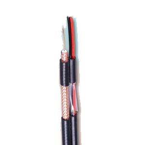 RG592D Coaxial Cable With Power – CCTV Video Cable