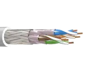 Cat6 Ftp 305M Shielded Network Cable Bulk Ethernet Cable For CCTV And Data Cabling