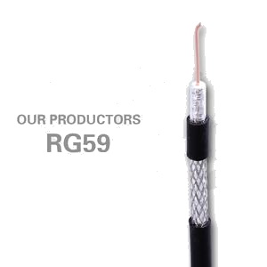 CCTV Cable Coaxial Cable 75ohm CU RG59 With Etl Rohs Ce