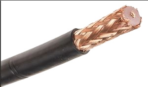RG213 Coaxial Cable - Ul Ce Rohs Cpr Certified 10AWG Copper Core Low-loss
