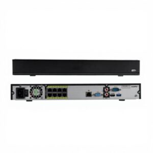 Nvr5208-8p-xi 8CH Wizmind AI NVR 8poe 512mbps 4K Output 1u 2 HDDS Solar Power COST-EFFECTIVE Video Recorder