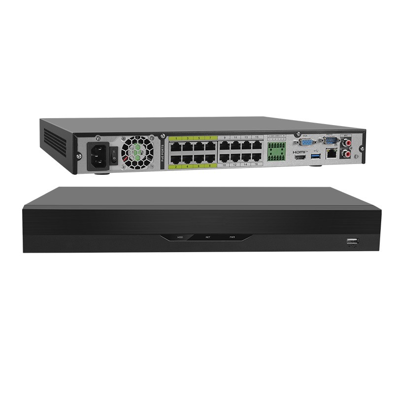 Plug And Play Nvr5216-16p-ei 16CH 16poe WizSense NVR 2HDD 32MP 8K High COST-EFFECTIVE Network Video Recorder