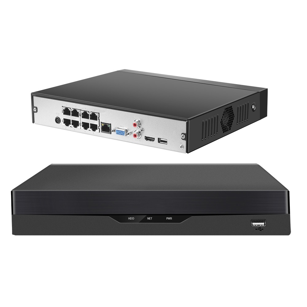 Nvr2108hs-4ks3 English NVR 4CH 6CH 8CH 8 PoE With 4K NVR Nvr2108hs-4ks3