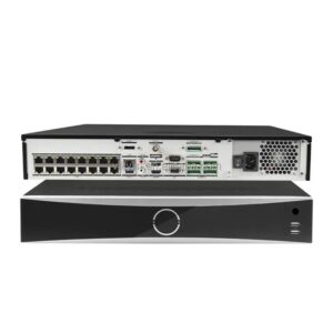Stock DS-7732NXI-I4/16P/S Intelligent Analytics 32 Channels 1.5u 16 PoE 16 Tb Acusense 4K H.265 NVR With Facial Recognition