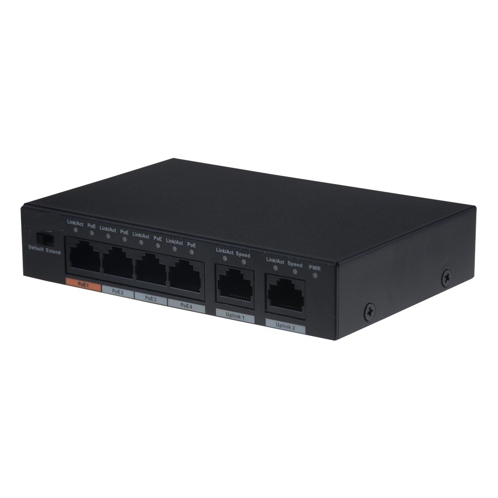 PoE Port Ethernet Switch 4CH 8CH 16CH 24CH 10/100/1000 BASE-T Gigabit Switch Ac Power Supply PoE Switch