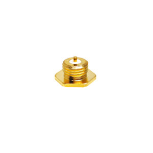 MMBX Female Bulkhead Solder RF Connector 2-Hole Flange Feedthrough for High-Density PCB & Microwave Module Panel