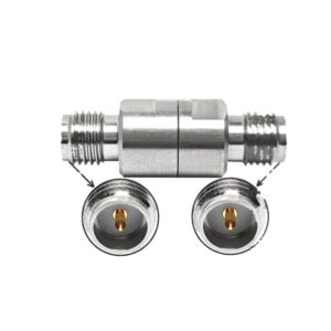 RP SMA Female to Female Adapter 18GHz Stainless Steel Barrel Connector for WiFi Antenna 4G Router and RF Test Equipment
