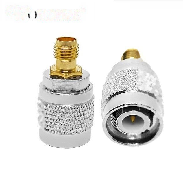 Fast Shipping RF Coaxial Cable Connector SMA Female Jack F to TNC Male Plug M Straight Adapter Converter for GPS LTE Antenna