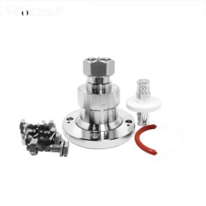 Direct 50Ohm DC-3GHz 1-5/8" EIA Flange to 7/16 DIN Male L29 Din Plug RF Coaxial Adapter for Based Station
