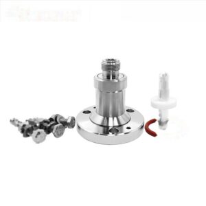 RF Coaxial EIA Flange Panel Mount Adapter 7/8 EIA Flange 3 Holes to N Male Plug Rigid Line Coupling element 7/8" EIA Adaptor