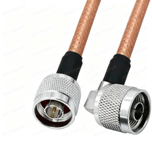 RG316 Coaxial Cable Assembly N Male Plug to N Male Right Angle 90deg Adapter Connector RG316U RG142 RG400 Pigtail RF Patch Cable