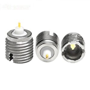 SMP Male Through-Wall Adapter RF Coaxial SMP Male Coupler Adapter